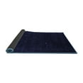 thumbnail image 2 of Ahgly Company Indoor Round Abstract Blue Contemporary Area Rugs, 3' Round, 2 of 4