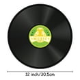 thumbnail image 5 of Haooryx Record Decor Set Fake Retro Vinyl Records Birthday Gift Music Party Supplies, 12 Inch,14Pcs, 5 of 7