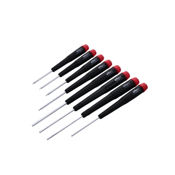 Precision Hex Inch Screwdriver Set, 8 Piece
