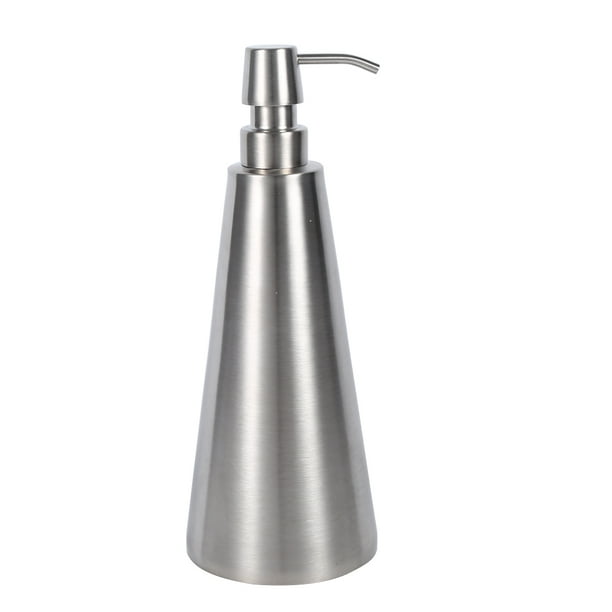 WALFRONT 800ml Large Capacity Stainless Steel Pump Soap Dispenser