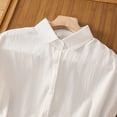 thumbnail image 6 of pstuiky Women'S Tops Oversized Crew Neck Short Sleeve Women'S Clothing Formal Loose Fit Solid Color Basic Tshirts Work Blouses for Women, 6 of 8