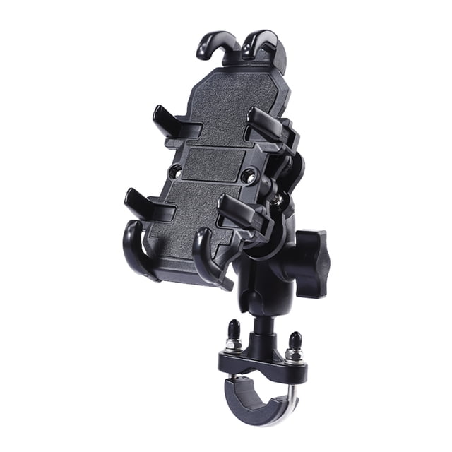 Yeacher Motorcycle Phone Mount, 360° Rotatable Adjustable Bike Phone Holder Motorcycle Handlebar Phone Bracket for