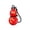 Red, variant on Large Gourd Drink Bottle, 600ml Portable Large Gourd Drink Bottle, Outdoor Crossbody Plastic Cup, Daily Use Container for Travel Home Decor