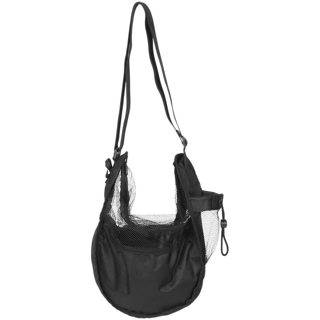 Sac de Basketball Simple Panier en Filet Sac de Rangement Sac de Sport à Fermeture Éclair Sac de Basketball Bandoulière