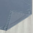 thumbnail image 6 of Chezmoi Collection Royal 4-Piece Jacquard Floral Window Curtain Set, Grayish Blue/Gray, 6 of 7