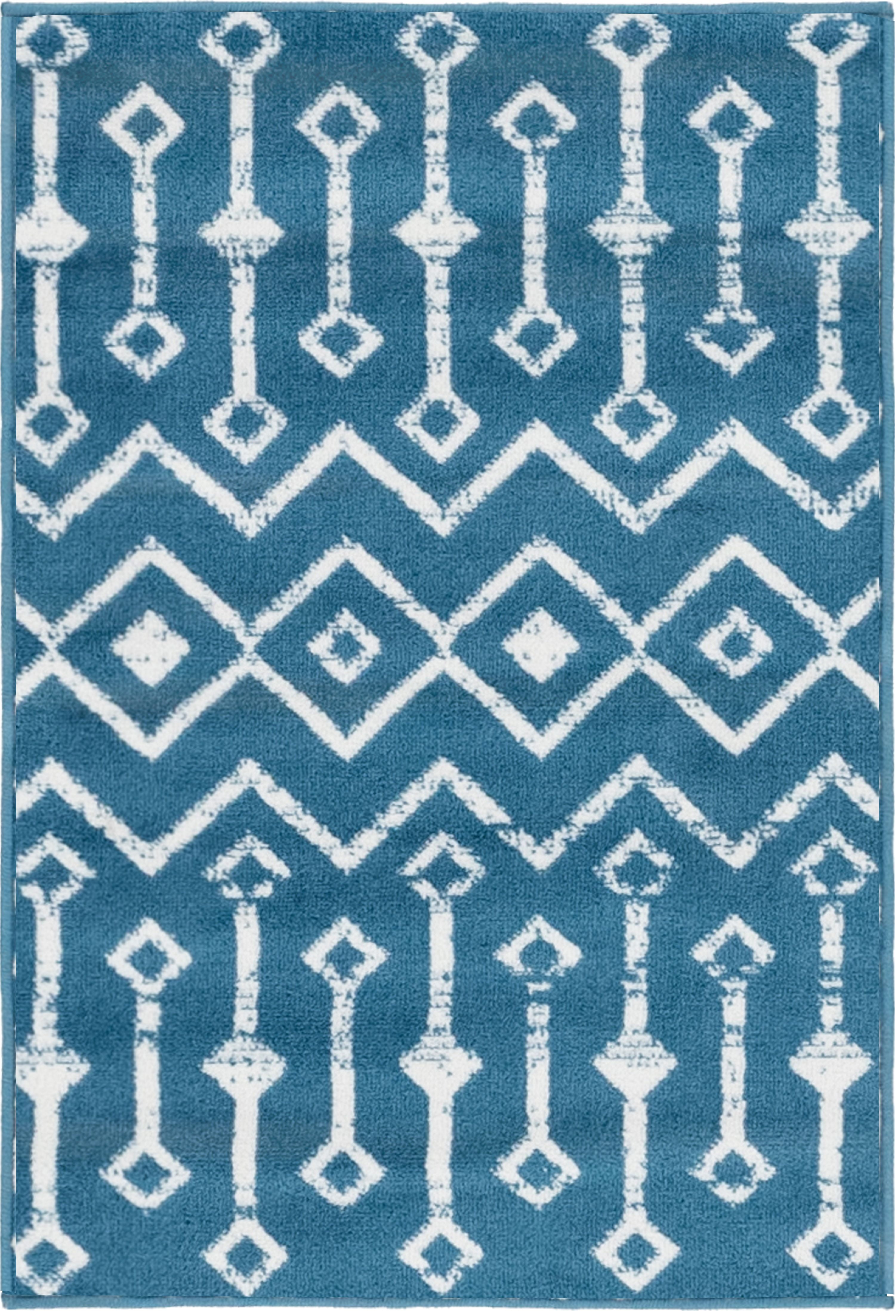 Unique Loom Moroccan Trellis Contemporary Area Rug or Runner Walmart