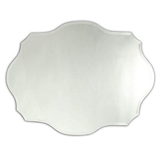 RANGLEY Large Frameless Wall Mirror 24x32