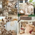 thumbnail image 4 of AOWEE Double Stuffed White And Beige Balloons Garland Blush Ivory Apricot Balloons Cream White Sand Balloons Arch Kit for Boho Party Baby Shower Netural Gender Reveal Birthday Baptism Decorations, 4 of 9