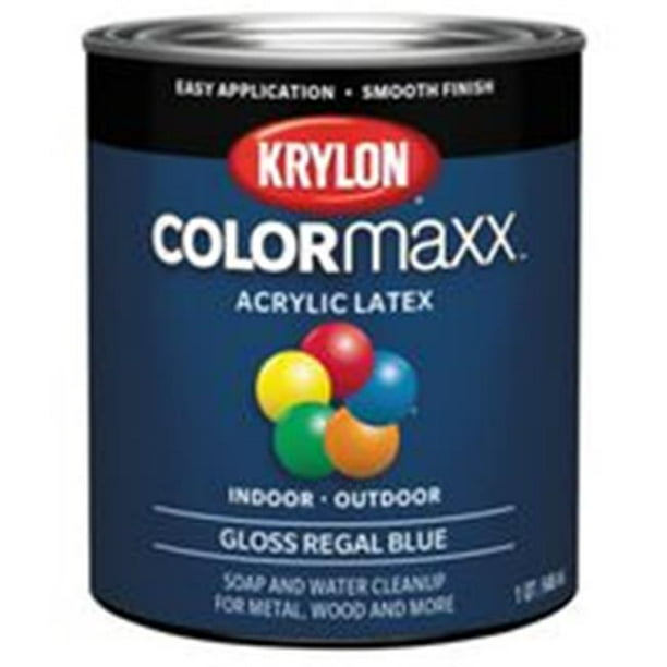 Krylon 7374036 1 qt. Regal Blue Gloss Paint