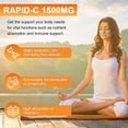 thumbnail image 3 of Cápsulas de vitamina C de 1500mg, pastillas para la salud y la belleza, blanqueamiento, protección de la piel, apoyo inmunológico, suplemento de dieta diaria Vc, 3 of 3