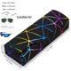 thumbnail image 5 of Deslumbrante estuche para gafas de celosía blanca, estuche protector portátil para gafas, estuche rígido para gafas de moda, unisex..., 5 of 5