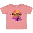 thumbnail image 3 of Inktastic Miami Beach Florida Vacation Sunset Girls Baby T-Shirt, 3 of 5