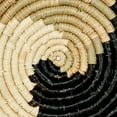 thumbnail image 6 of DecMode Black Seagrass Handmade Spiral Basket Plate Wall Decor (3 Count), 6 of 10