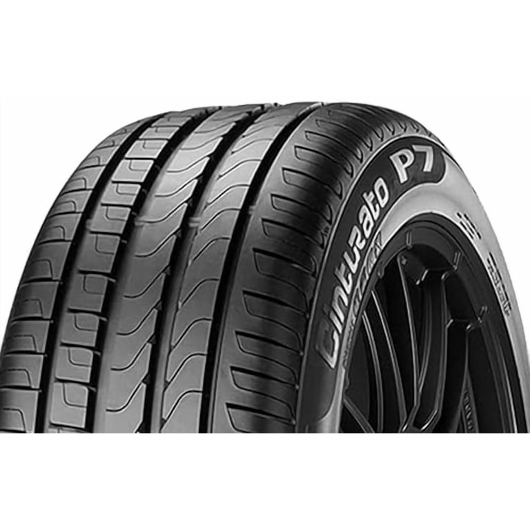 Pirelli Cinturato P7 225/55R17 97Y Run Flat Tires, Set of 4, Fits 