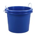 thumbnail image 2 of United Solutions 19 Gallon Large Plastic Utility Tub w/ Rope Handle, Blue 2 Pack, 2 of 9