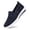 Z1 Navy, variant on Shoes for Women,Ballerinas Trainers Lace Up Comfortable Breathable Soft Sole Lightweight Casual Canvas Shoes,Walking Shoes(Size:7.5)