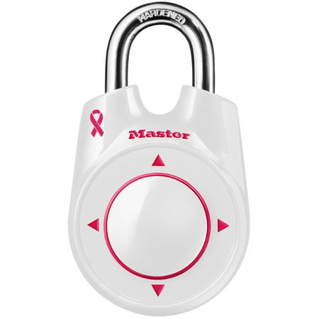2-1/8in (54mm) Wide Speed Dial Set Your Own Combination Directional Padlock;