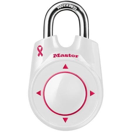 2-1/8in (54mm) Wide Speed Dial Set Your Own Combination Directional Padlock; (Best Outdoor Combination Padlock)