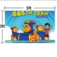 thumbnail image 6 of Bob the Train Backdrop Taspestry Wall Decor Banner Party Supplies Poster Birthday Decorations Background for Photography Taspestry, 6 of 6