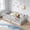 White, variant on Sailvan Twin Floor Bed with High Fence Railings, Solid Rubber Wood Kids Platform Bed Frame White