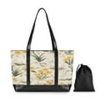 thumbnail image 7 of FORMRS Canvas Laptop Tote Bag for Women with 15.6" Computer Compartments Shoulder Handbag, White Rabbits, 7 of 7