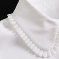 thumbnail image 4 of Wancir Women's Detachable Shirt Collar Vintage Stand Collar Accessory for Blouses/Sweaters, 4 of 8