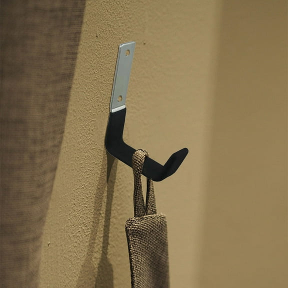 PPLoney Heavy Duty Steel Garage Storage Hook - Holds 50lbs, Easy to Install Wall Hooks for Bikes, Ladders, Tools, and Sports Equipment - Organize Your Garage, Basement, Shop, or Kitchen