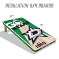 thumbnail image 4 of YouTheFan NHLDallas Stars 2' x 4' Cornhole Game, 4 of 6