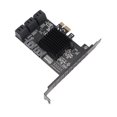 thumbnail image 4 of PCIE Card Built in PCI-E 1X Interface 8xSATA3.0 Output Interfaces Expansion Cards for Win 10, 4 of 7