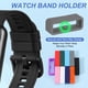 thumbnail image 3 of Soporte para Banda de Reloj Uxcell, Reemplazo Universal de Silicona para Banda de Reloj, Partes de Sujeción para Reloj Deportivo Gris Oscuro 20 mm, 3 of 7