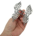 thumbnail image 3 of Unique Bargains 1 Pc Fashion Leaves Hair Clips for Home Black, 3 of 5