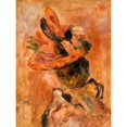 thumbnail image 3 of Renoir, Pierre-Auguste 12x14 Black Modern Framed Museum Art Print Titled - Womans Head with Red Hat 1890, 3 of 5