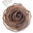 thumbnail image 5 of 10inch Extra Large Flower Brooch Pin for Women Fashion Dainty Organza Satin Fabric Big Camellia Brooches Lapel Pins Wedding Dance Party Dress Accessories Exaggerated Jewelry Gift, 5 of 10