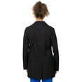 thumbnail image 6 of Lab Coat Women 3 Pocket Healing Hands Full Sleeve Mid-Length 5053 Faith The White Coat Minimalist Collection Black S, 6 of 6