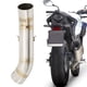 thumbnail image 5 of Tubo De Enlace Medio De Escape, Conector De Enlace De Tubo Medio De Escape De Acero Inoxidable Duradero A Prueba De Impactos Para Motocicleta, 5 of 7
