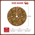 thumbnail image 2 of Sikiie Vintage Sunflower and Corn Autumn Christmas Tree Skirt, Christmas Tree Decorations, Christmas Decor, Tree Mat Decoration(30-48IN)-30", 2 of 6