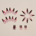 thumbnail image 5 of Halloween Press on Nails 3D Spider Acrylic Nails Designs Extra Long Square False Nail with Patch Terror Skull and Spider Web Design Full Cover False on Nails Stick on Nail for Women 24 Pcs, 5 of 6