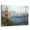 thumbnail image 2 of Epic Art 'Golden Gate Vista' by Mark Lague, Acrylic Glass Wall Art, 36"x24", 2 of 8