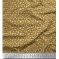 thumbnail image 1 of Soimoi Modal Satin Fabric Heart Hand Drawn Decor Fabric Printed Yard 42 Inch Wide, 1 of 3