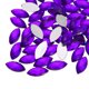 thumbnail image 1 of Gemas de Ojo de Caballo de Acrílico Uxcell, Rhinestones Artificiales de Fondo Plano para Manualidades DIY, Púrpura, 1 of 7