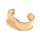 thumbnail image 3 of Brazalete grueso pulsera Irregular Salvador dorado 6 cm, 3 of 10