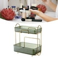 thumbnail image 2 of Organizador de encimera de maquillaje, encimera de baño de 2 capas, organizador de encimera de baño, estante de encimera de maquillaje, el mejor de su clase, 2 of 10