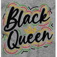thumbnail image 2 of Black Queen Crown Empowerment Quote Hoodie Sweatshirt Women Brisco Brands X, 2 of 3