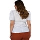 thumbnail image 3 of Blusa de popelina Roman Fashion modelo 2127 blanco Talla extra, 3 of 7