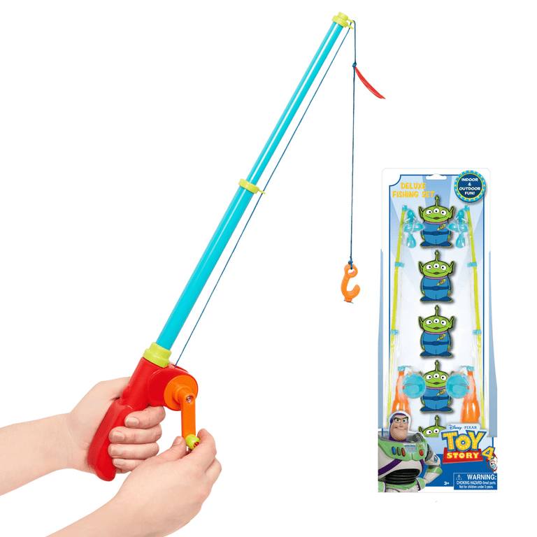 Toy Story Deluxe Fishing Set Toys for Kids - Alien Fishing Game, 2