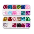thumbnail image 1 of Bricolaje manualidades uñas Paillette oropel manicura uñas suministros brillo, 1 of 9