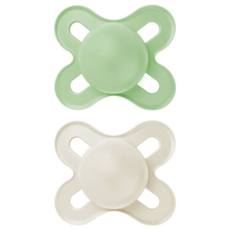MAM Original Matte Pacifier, 0-2 Months, Unisex, 2 Pack