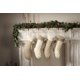 thumbnail image 3 of medias de Navidad de punto trenzado de 18 pulgadas, tamaño grande, decoraciones para decoración de temporada de vacaciones familiares(Metro)(4 piezas), 3 of 4