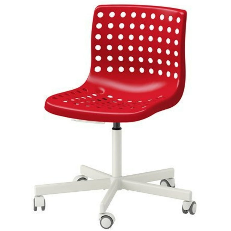 Ikea Swivel chair red white 14202.81117.3818 Walmart