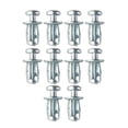 thumbnail image 1 of 10Pcs Petal Expansion Nut M8 Rivet Nut Tool Screws Fastener 30mm Expansion Bolt Screw Anchors for Gypsum Board Fixing Picture, 1 of 8
